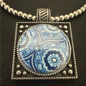 Vintage Magnabilities Necklace with Three Interchangeable Stones